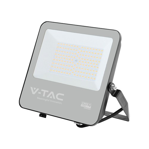 100W LED breedstraler - 135lm/W, CREE LED chip, IP65, zwart, 6 jaar garantie