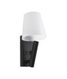 2W LED bedlamp / wandlamp met USB-oplader - Zwart, 3000K, CREE chip, IP20, modern design
