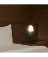 2W LED bedlamp / wandlamp met USB-oplader - Zwart, 3000K, CREE chip, IP20, modern design