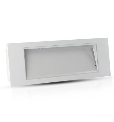 3,8W Samsung LED noodverlichtingsarmatuur - 6000K, IP20, 22m leesafstand, incl. batterij