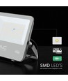 100W LED breedstraler - 135lm/W, Samsung LED chip, IP65, zwarte behuizing, outdoor