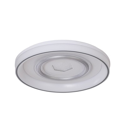 485x70mm VT-7748 plafondlamp 48W LED - decoratief, 3-in-1, wit, met IR afstandsbediening