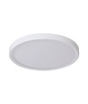 36W LED plafondlamp met afstandsbediening - Ø39cm, CCT 3-in-1, wit/zwarte rand, incl. lichtbron
