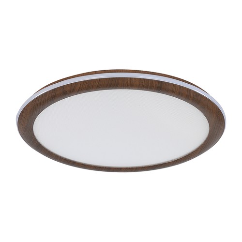 36W LED plafondlamp in houtdesign - Ø41cm, CCT, dimbaar met afstandsbediening, IP20 binnen