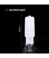 G9 2,2W LED lamp - Samsung LED chip, 300°, 6500K, kunststof