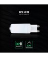 G9 2,2W LED lamp - Samsung LED chip, 300°, 6500K, kunststof