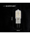 G4 1,5W LED lamp - Samsung LED chip, 300°, kunststof, 12V