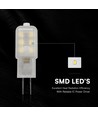 G4 1,5W LED lamp - Samsung LED chip, 300°, kunststof, 12V