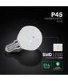 E14 3,7W LED kogellamp - P45, 320lm, kunststof, CREE chip, 6 jaar garantie