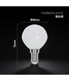 E14 3,7W LED kogellamp - P45, 320lm, Samsung LED chip