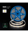 5m 18W/m LED strip, 238 LED/m - 24V, 135lm/W, IP20, koud wit