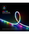 5m RGBIC Neon Flex LED-set - 5V USB, Bluetooth-app, afstandsbediening