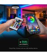 5m RGBIC Neon Flex LED-set - 5V USB, Bluetooth-app, afstandsbediening