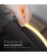 Model 192 VT-2835 LED-lichtband 15W/m - CREE-chip, 3-in-1, IP20, 24V, 8 mm, dubbele PCB, 10 m/rol, prijs per meter