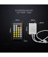 Infraroodcontroller - met afstandsbediening, voor CCT Cree strips