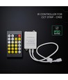 Infraroodcontroller - met afstandsbediening, voor CCT Cree strips