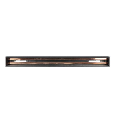1,5m zwarte magnetische rail voor inbouw - Aluminium, Magnetic Track Lights