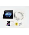 5m RGBIC Neon flex slang - USB, Gevlochten touw, Bluetooth App, afstandsbediening, Complete set