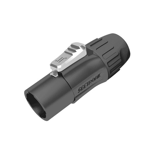 DMX AC male connector input - 3x1-2,5mm2