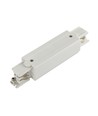 Witte Betápos connector voor railsysteem - 32x32x203mm, IP20, 2 jaar garantie