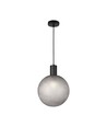 E27 Designer pendelophanging - D100*H25mm, mat zwart, exclusief lichtbron