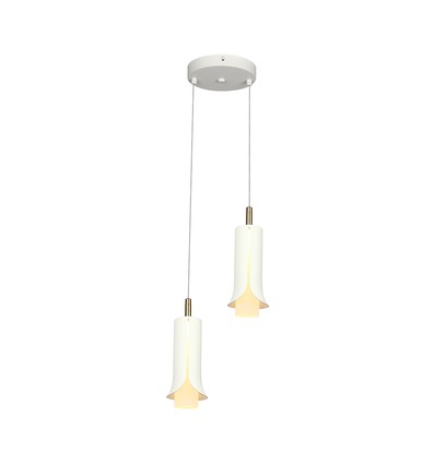2x5W LED Designer hanglamp - Ø15cm, 3000K, incl. lichtbron