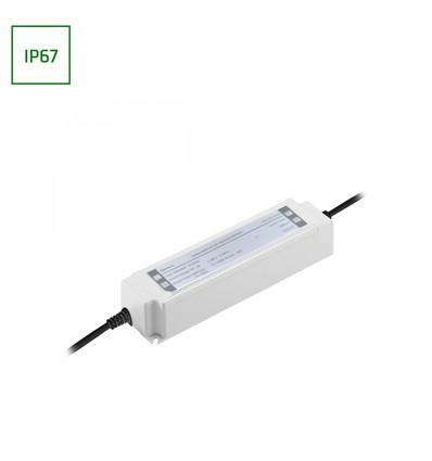 60W / 24V DC voeding - 2.5A, IP67 waterdicht, binnen/buiten