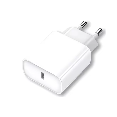 USB-oplader 20W - Wit, USB-C, perfect voor mobiel en lampen