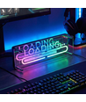 RGB LOADING Neon Sign - Infinity Mirror effect, Bluetooth, App-besturing