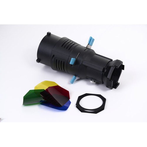 Snoot voor fotolamp met kleurfilters - voor fotoprojectoren, incl. kleur- en effectfilters