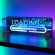 RGB LOADING Neon Sign - Infinity Mirror effect, Bluetooth, App-besturing