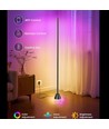 145cm RGBIC+CCT hoeklamp - Bluetooth, app-bediening, afstandsbediening, 11W