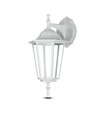 VT-750 wandlamp E27 - mat wit naar beneden