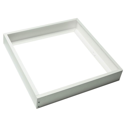 62,5x62,5 opbouwframe - Voor 625x625 LED panelen, witte rand