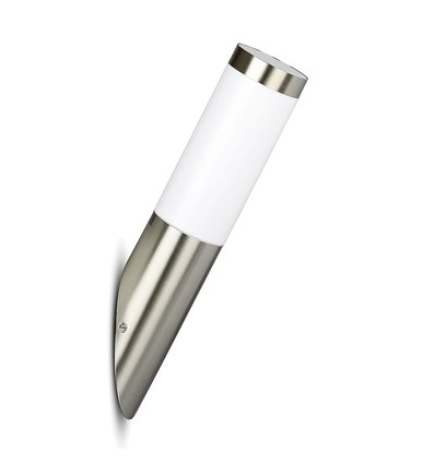 VT-832 wandlamp - met behuizing van roestvrij staal (diagonaal hoek), IP44