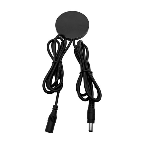 Verborgen touch-dimmer voor LED - Zwart, 12V (72W), 24V (144W), tot 2,5cm dikte