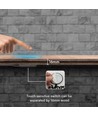 Verborgen touch-dimmer voor LED - Zwart, 12V (72W), 24V (144W), tot 2,5cm dikte