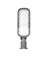 50W LED straatverlichting - Ø60 mm, IP65, IK09, grijs, 5 jaar garantie