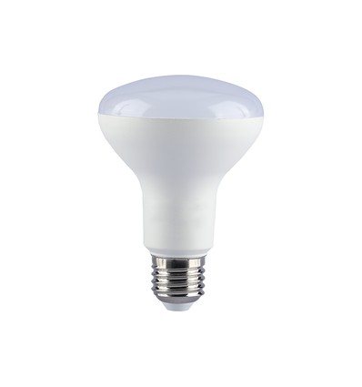 E27 10W R80 LED lamp - Samsung LED chip, 800lm, 120 graden, koud wit