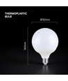 E27 22W LED globe lamp - Ø12 cm, 6 jaar garantie, G120, Cree chip