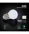 E27 3,7W LED kogellamp - G45, 180°, vervangt 25W