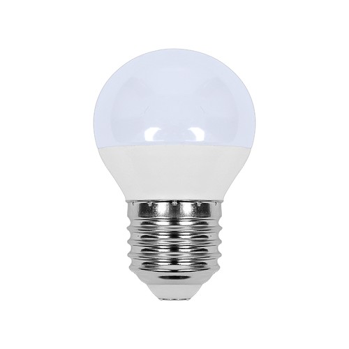 E27 3,7W LED kogellamp - G45, 320lm, vervangt 25W, 180° stralingshoek