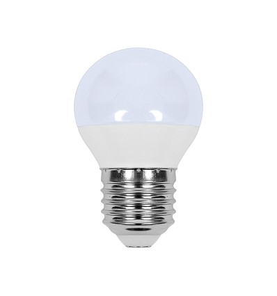 E27 3,7W LED kaarslamp - G45, 320lm, vervangt 25W, 180°