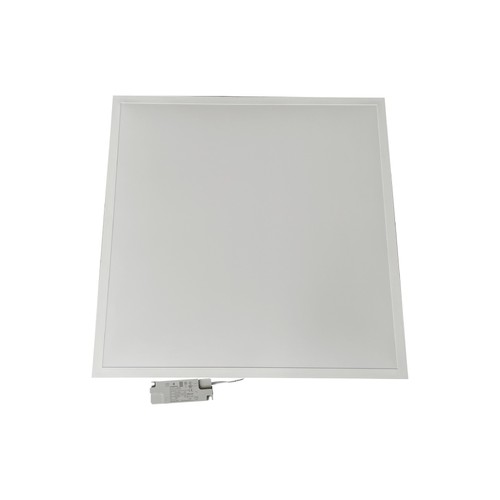 60x60 LED paneel, 40W - Hoogte: 18mm, 120 lm/W, slim, witte rand