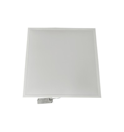 60x60 backlit LED paneel, 40W - 120 lm/W, slim, 18mm hoog, witte rand
