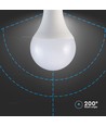 E27 20W LED lamp - A80, Samsung LED chip, 120lm/W
