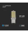 G9 3W LED lamp - Samsung LED chip, 300°, 330lm, 5 jaar garantie
