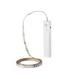 1m 2,4W LED strip met batterijbox en sensor - 6V, IP65, 4000K, PIR sensor, incl. 3M tape