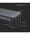 10000mAh Powerbank, 22.5W PD - Ultra-dun, zwart, fast charging, LED indicator