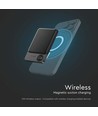 5000mAh MagSafe powerbank in aluminium, 20W - Space Grey, draadloos